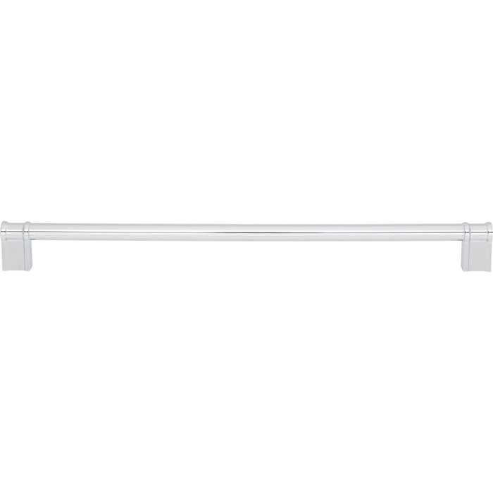 Top Knobs TK3387PC Newburn 12" Center to Center Bar Pull Polished Chrome - KnobDepot