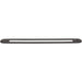 Top Knobs TK3355BLK Brockwell 7 9/16" Center to Center Pull Backplate Flat Black - KnobDepot