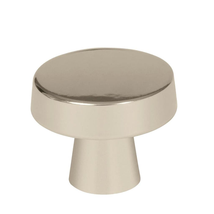 Amerock 2000607 Blackrock 1-5/16 inch (33mm) Diameter Polished Nickel Cabinet Knob