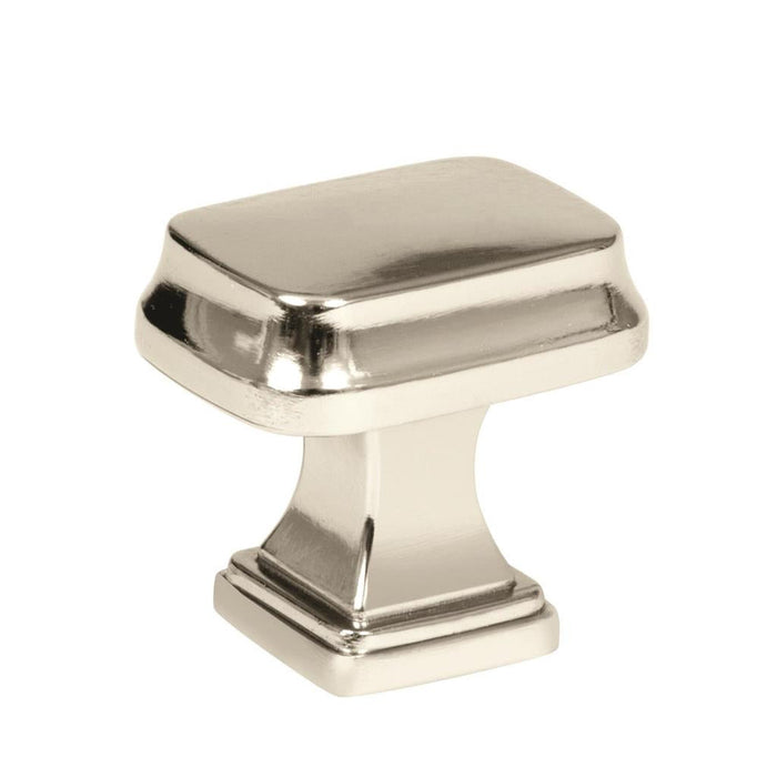 Amerock 2000658 Revitalize 1-1/4 inch (32mm) Length Polished Nickel Cabinet Knob