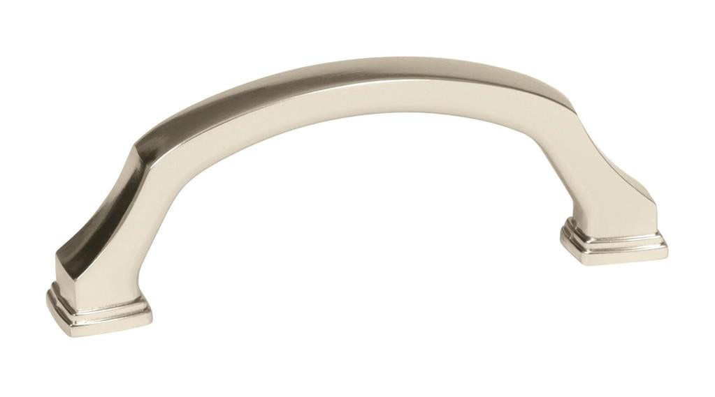 Amerock 2000661 Revitalize 3 inch (76mm) Center-to-Center Polished Nickel Cabinet Pull