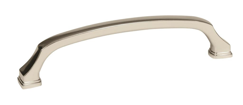 Amerock 2000664 Revitalize 6-5/16 inch (160mm) Center-to-Center Polished Nickel Cabinet Pull