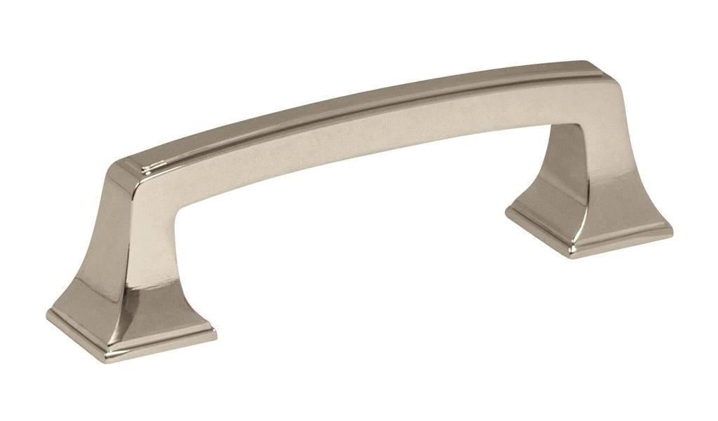 Amerock 2000731 Mulholland 3 inch (76mm) Center-to-Center Polished Nickel Cabinet Pull