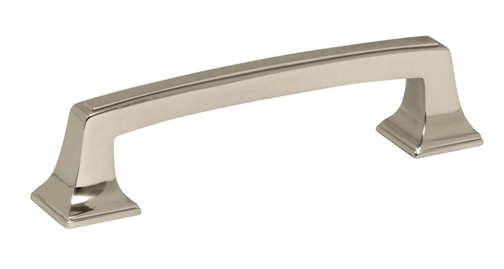 Amerock 2000732 Mulholland 3-3/4 inch (96mm) Center-to-Center Polished Nickel Cabinet Pull