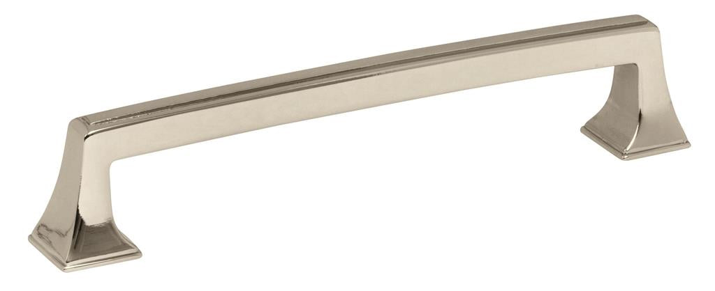 Amerock 2000734 Mulholland 6-5/16 inch (160mm) Center-to-Center Polished Nickel Cabinet Pull