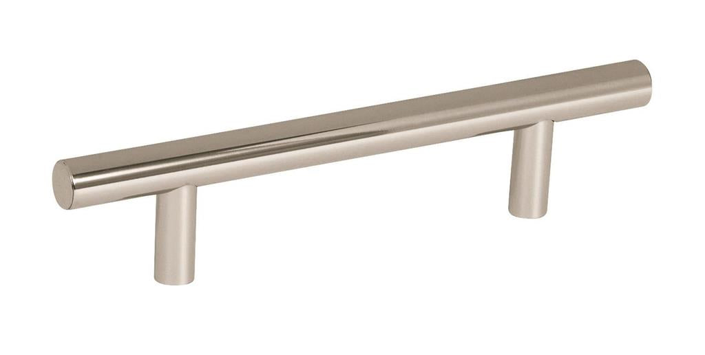 Amerock 2000805 Bar Pulls 3-3/4 inch (96mm) Center-to-Center Polished Nickel Cabinet Pull