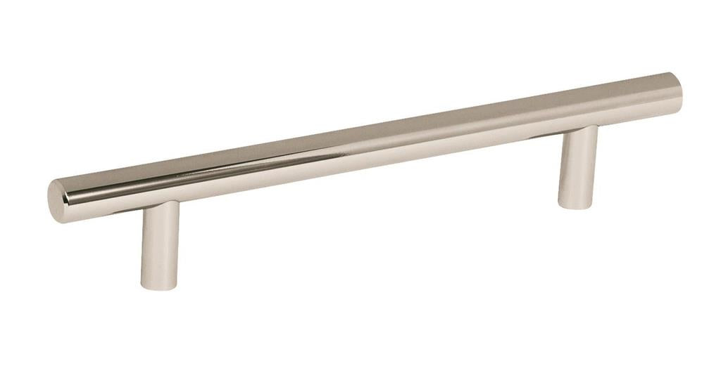 Amerock 2000806 Bar Pulls 5-1/16 inch (128mm) Center-to-Center Polished Nickel Cabinet Pull