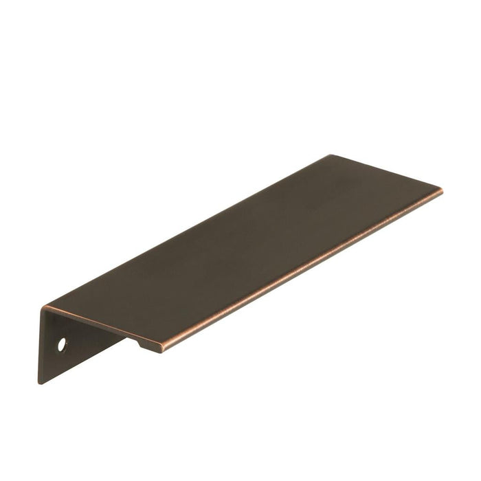 Amerock 2000857 Edge Pulls 5-1/16 inch (128mm) Center-to-Center Oil-Rubbed Bronze Cabinet Edge Pull