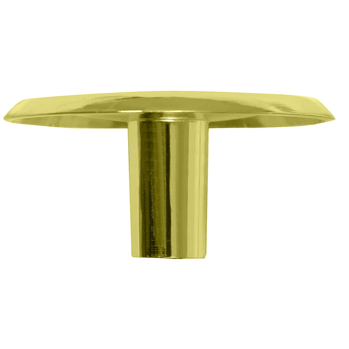 Laurey 20237 1 1/2" Modern Standards Knob - Polished Brass