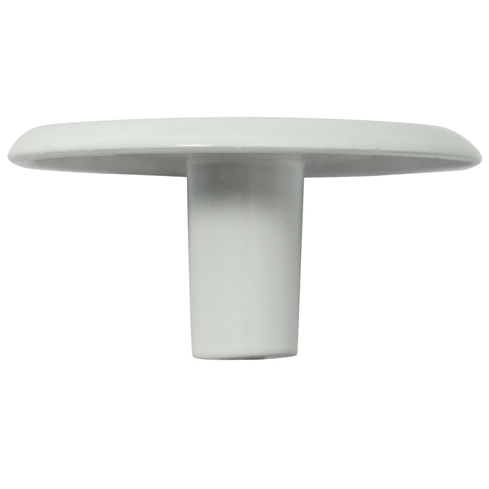Laurey 20242 1 1/2" Modern Standards Knob - White