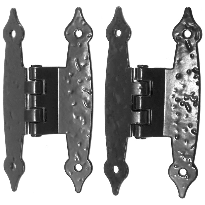 Laurey 21314 Colonial H Hinge - Black