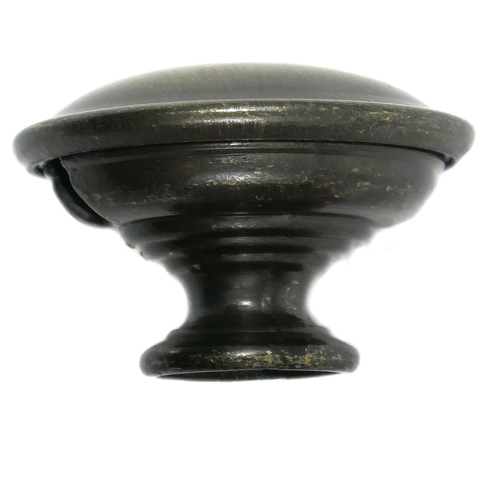 Laurey 22105 1 1/4" Classic Traditions Knob - Antique Brass