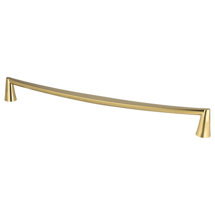 Berenson 2421-1MDB-P Domestic Bliss 18 inch CC Modern Brushed Gold Appliance Pull Modern Brushed Gold