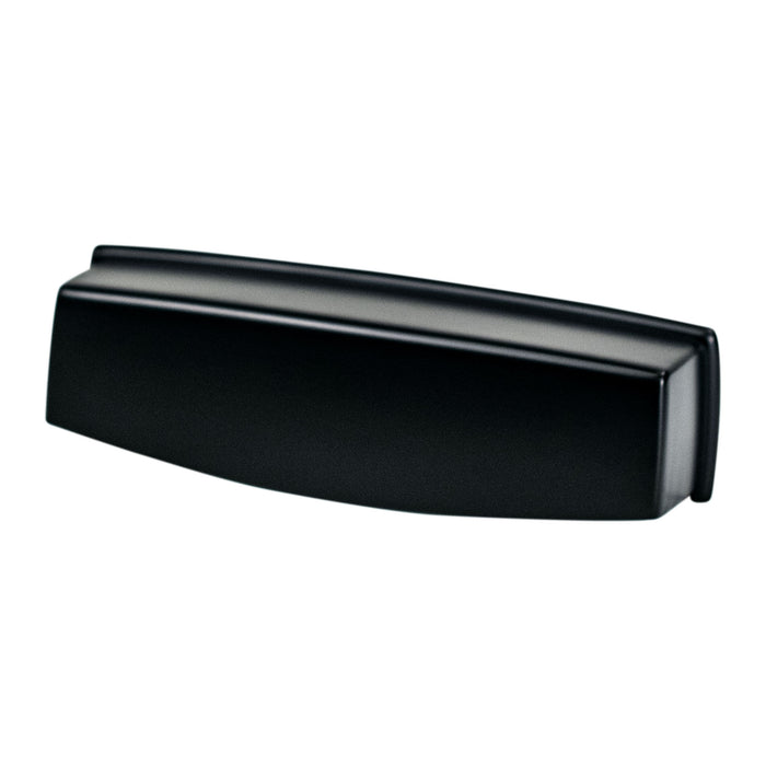 Berenson 2465-1055-P Emerling 96mm CC Matte Black Cup Pull
