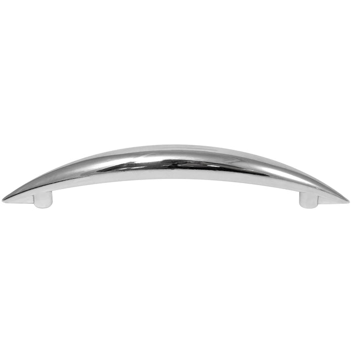 Laurey 25826 96mm Delano Small Modern Pull - Polished Chrome