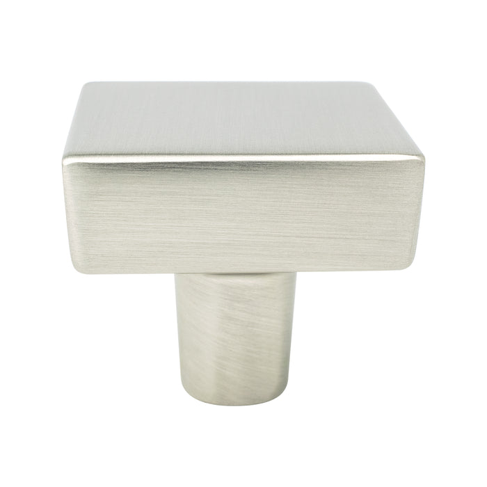 Berenson 2645-1BPN-P Brookridge Brushed Nickel Square Knob Brushed Nickel