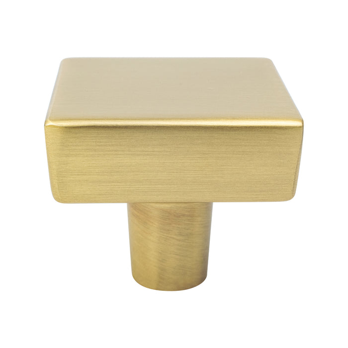 Berenson 2649-1MDB-P Brookridge Modern Brushed Gold Square Knob Modern Brushed Gold