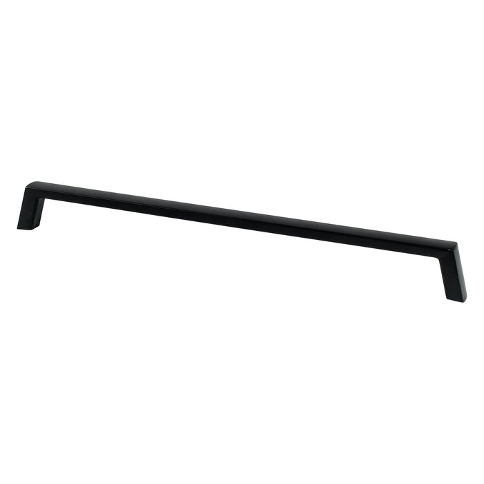 Berenson 2658-1055-P Brookridge 18 inch CC Matte Black Appliance Pull Matte Black