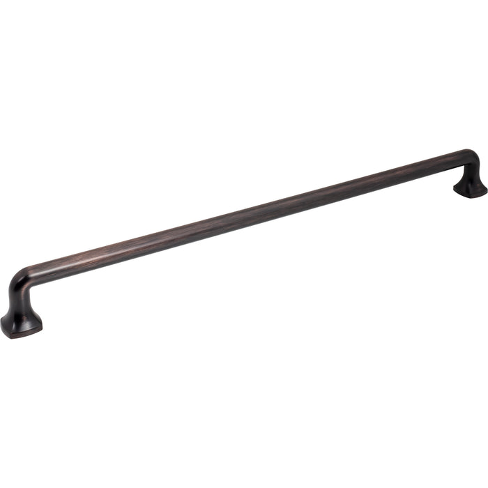 Jeffrey Alexander 663-18DBAC Griffin 18" Center-to-Center Appliance Pull Brushed Oil Rubbed Bronze