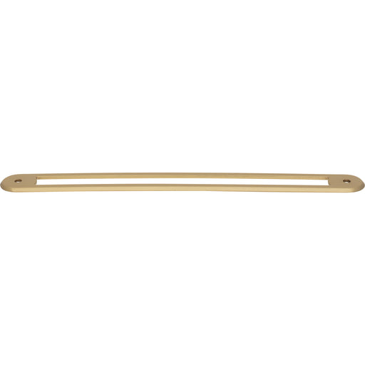 Top Knobs TK3356HB Brockwell 8 13/16" Center to Center Pull Backplate Honey Bronze - KnobDepot