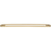 Top Knobs TK3356HB Brockwell 8 13/16" Center to Center Pull Backplate Honey Bronze - KnobDepot