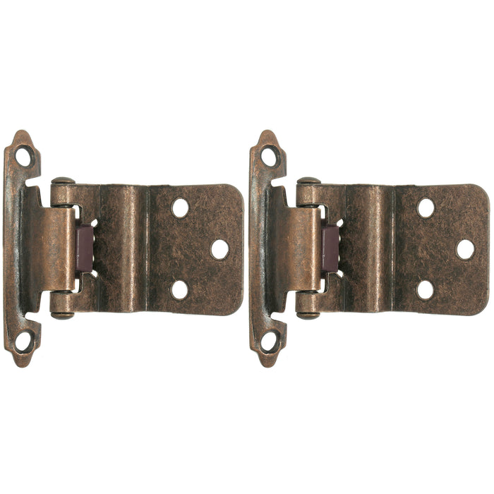 Laurey 28677 3/8" Inset Self-Closing Hinge - Venetian Bronze