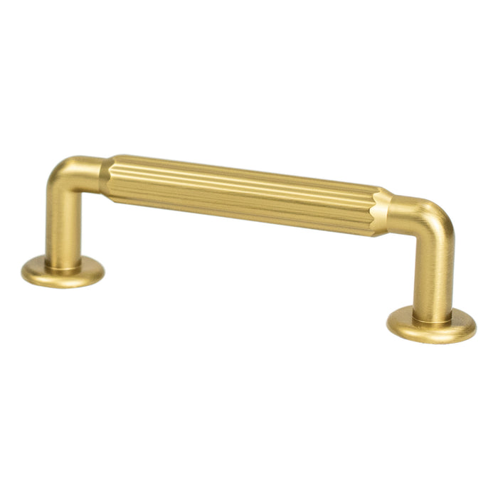 Berenson 2887-1MDB-P Cannelee 96mm CC Modern Brushed Gold Pull