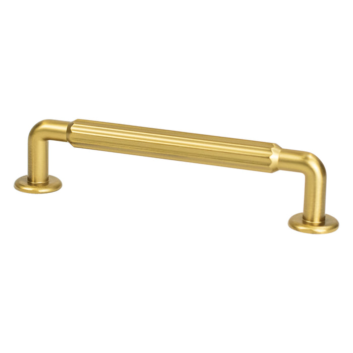 Berenson 2890-1MDB-P Cannelee 128mm CC Modern Brushed Gold Pull