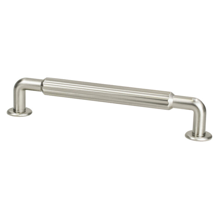 Berenson 2891-1BPN-P Cannelee 160mm CC Brushed Nickel Pull