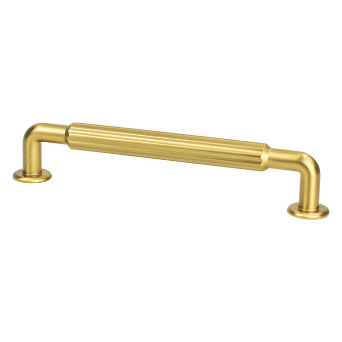 Berenson 2893-1MDB-P Cannelee 160mm CC Modern Brushed Gold Pull