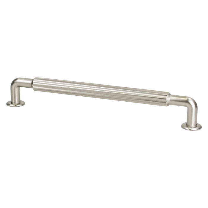 Berenson 2894-1BPN-P Cannelee 224mm CC Brushed Nickel Pull