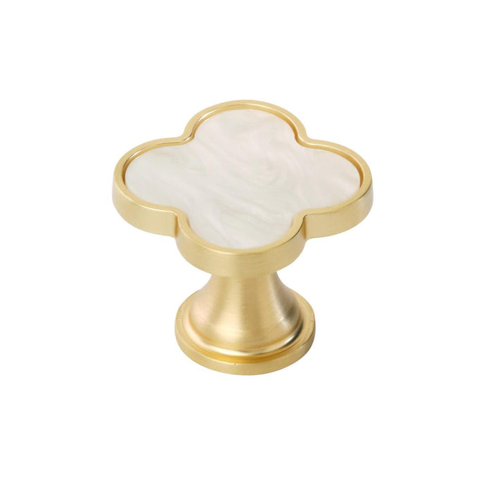 Amerock 2PK36970MOP Accents 1-1/4 inch (32mm) Length Gold/Mother of Pearl Cabinet Knob