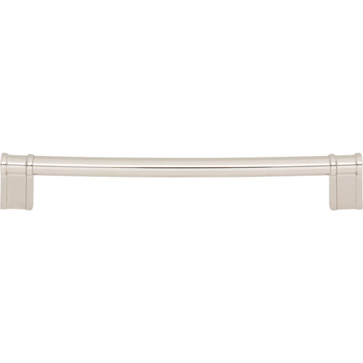 Top Knobs TK3385PN Newburn 7 9/16" Center to Center Bar Pull Polished Nickel - KnobDepot