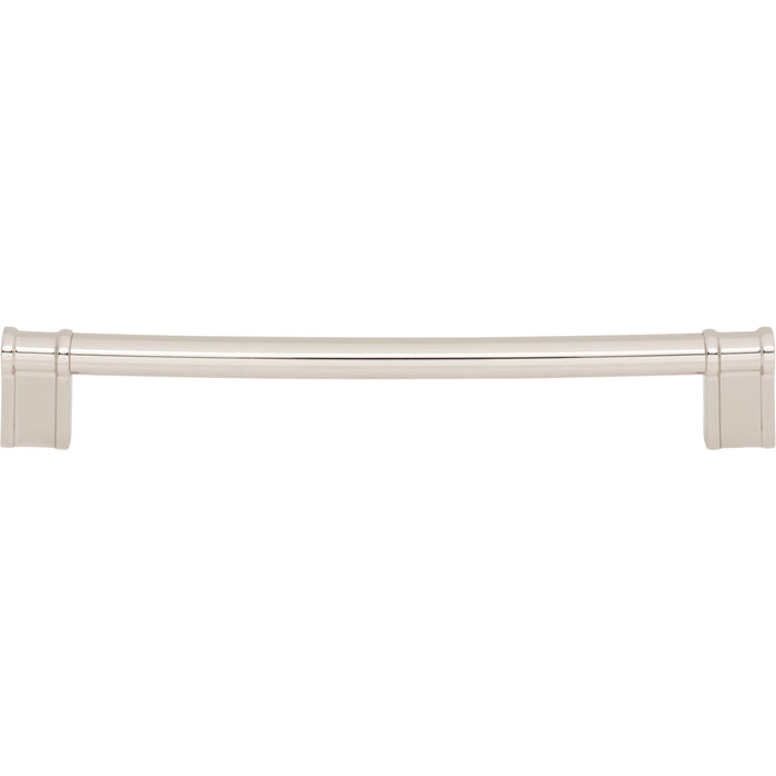 Top Knobs TK3385PN Newburn 7 9/16" Center to Center Bar Pull Polished Nickel - KnobDepot