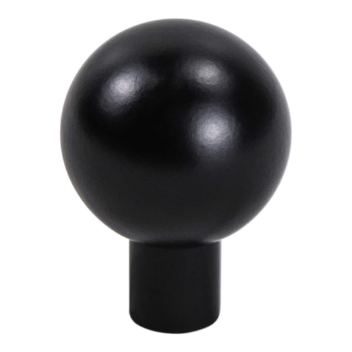 Berenson 3029-1055-P Berenson Knobs Matte Black Ball Knob - KnobDepot