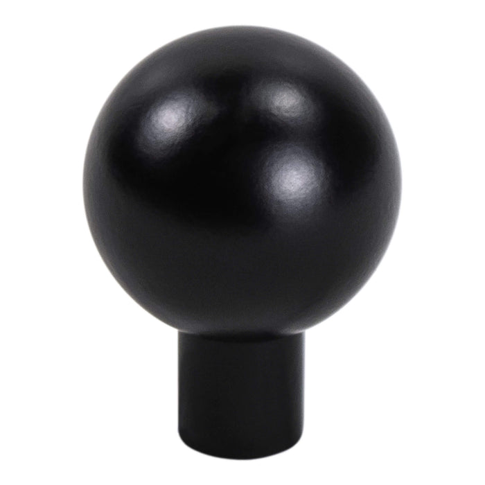 Berenson 3029-1055-P Berenson Knobs Matte Black Ball Knob - KnobDepot