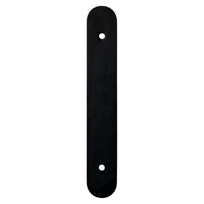 Berenson 3100-1055-B Galloway 128mm CC Matte Black Round Backplate