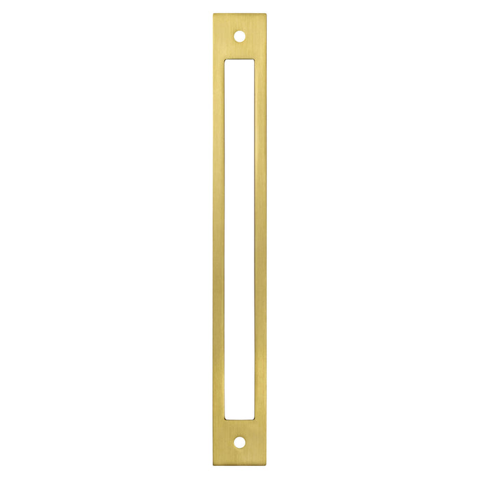 Berenson 3112-1MDB-B Statler 224mm CC Modern Brushed Gold Cutout Backplate
