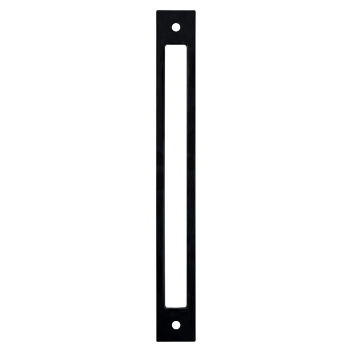 Berenson 3117-1055-B Statler 224mm CC Matte Black Cutout Backplate