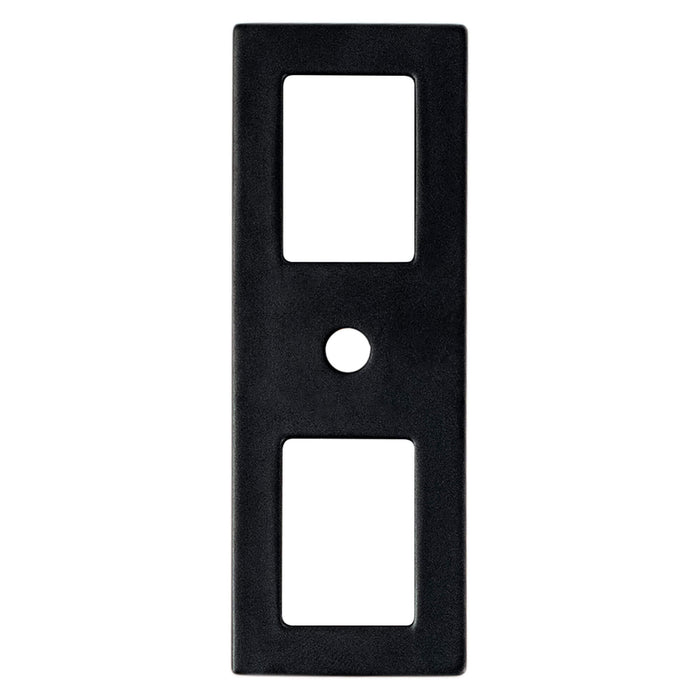 Berenson 3118-1055-B Statler Matte Black Cutout Backplate