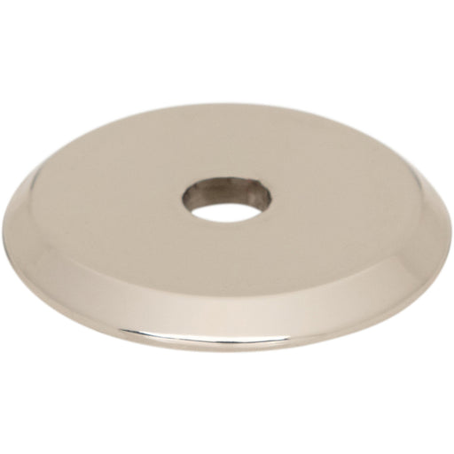 Top Knobs TK3350PN Brockwell Knob Backplate Polished Nickel - KnobDepot