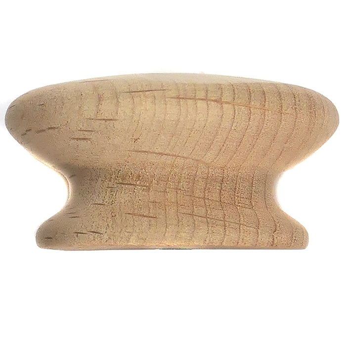 Laurey 32701 2" Au Natural Wood Mushroom Knob
