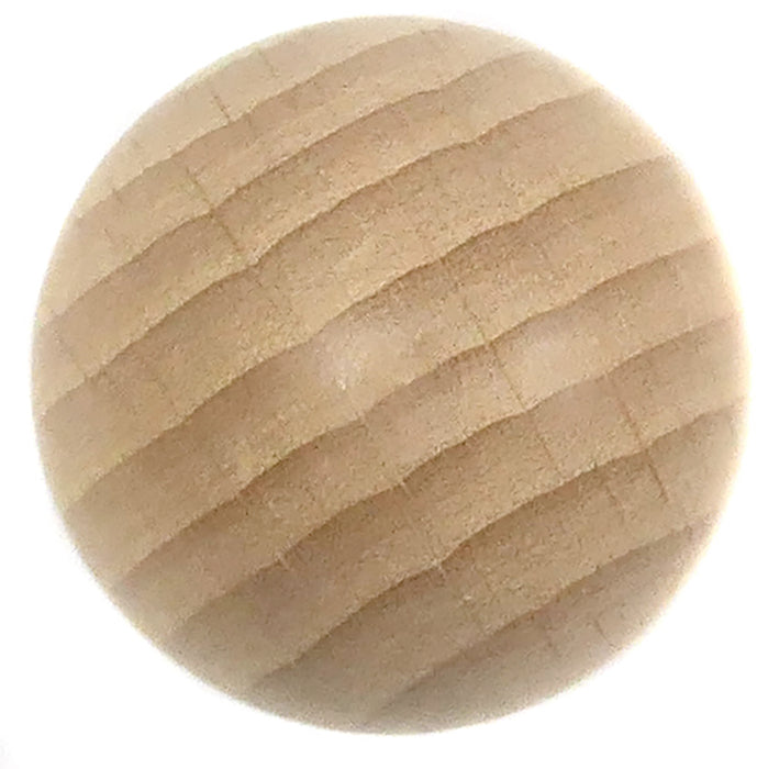 Laurey 33101 1 1/4" Au Natural Wood Round Knob