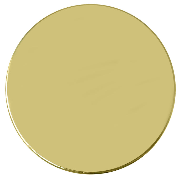 Laurey 34537 1 1/4" Tech Knob - Polished Brass