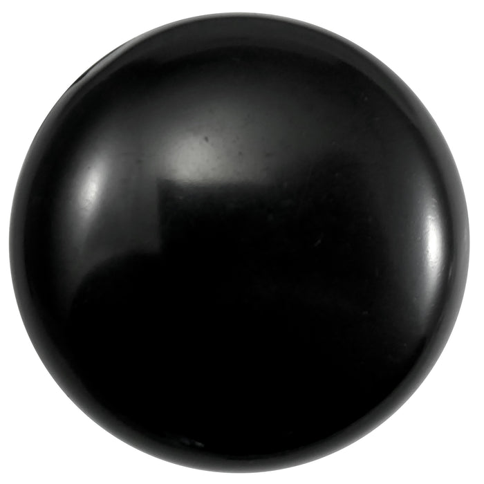 Laurey 34615 1 1/4" Plastic Knob - Black