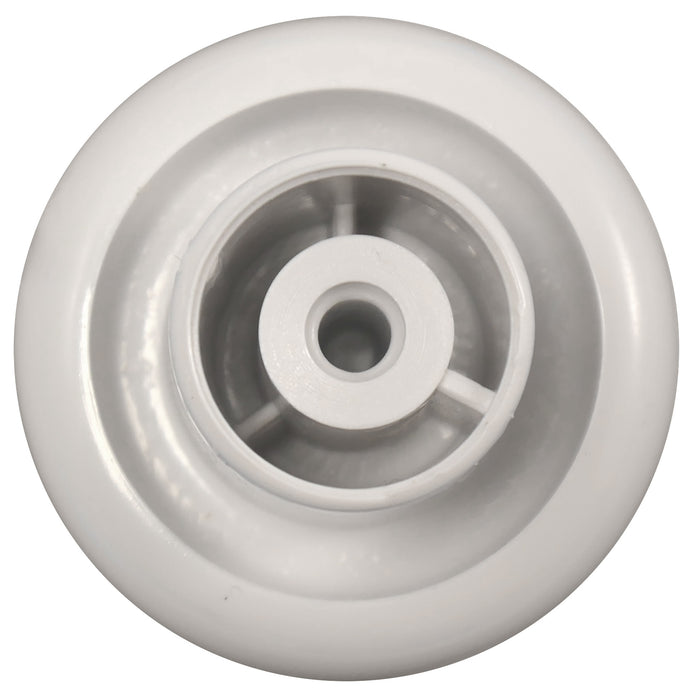 Laurey 34642 1 1/4" Plastic Knob - White