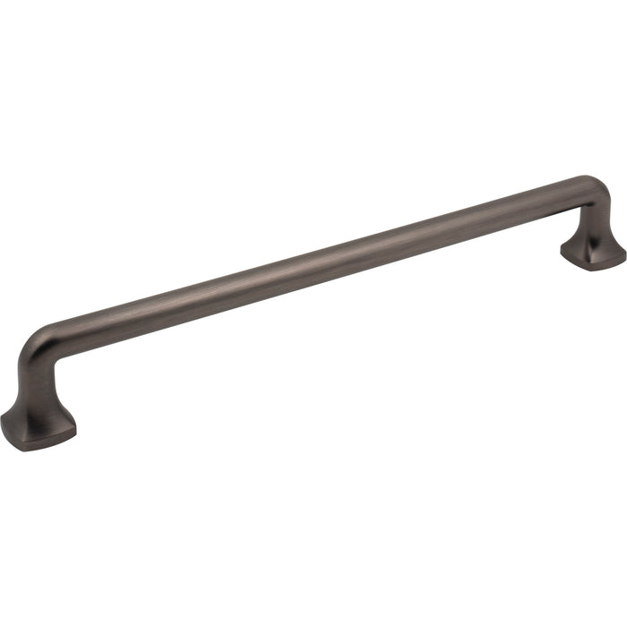 Jeffrey Alexander 663-12BNBDL Griffin 12" Center-to-Center Appliance Pull Brushed Pewter