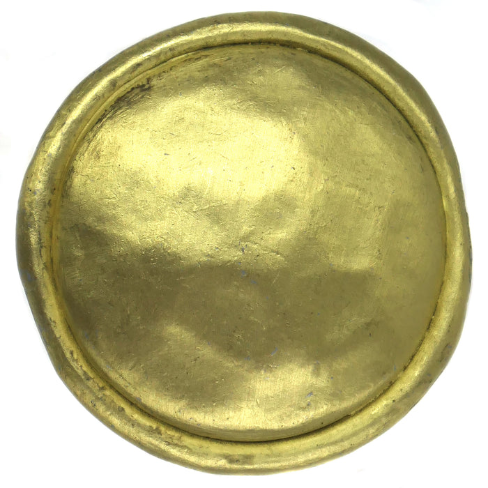 Laurey 37404 1 3/8" Merlot Knob - Satin Brass