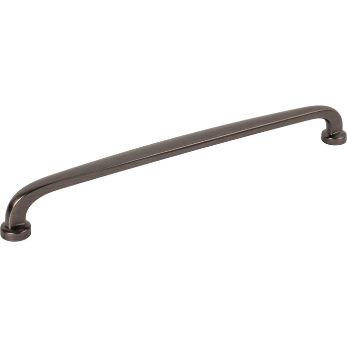 Jeffrey Alexander 410-18BNBDL Weser Weser 18" (457mm) Center-to-Center Appliance Pull Brushed Pewter