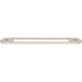 Top Knobs TK3353PN Brockwell 5 1/16" Center to Center Pull Backplate Polished Nickel - KnobDepot